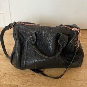 Alexander Wang Large Rockie Bag Rose Gold Studded